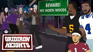 NFC North Monsters Terrorize Dak and Other QBs  Gridiron Heights  S9 E9 [upl. by Drogin]