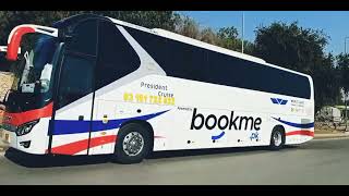 RoadMaster Kinglong Bus president cruise [upl. by Salokin]