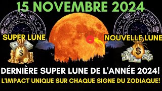 Dernière Super Lune de 2024 LImpact Unique sur Chaque Signe du Zodiaque [upl. by Aikim]