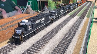 60 FPS Model Trains Galore 2023 Manassas Railroad Festival [upl. by Aikin]