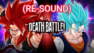 Gogeta VS Vegito DEATH BATTLE RESOUND [upl. by Naira]