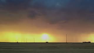 Dark Thunderstorm Approaching Over Valley  Calm Before the Storm Ambience 10Hours 82 [upl. by Merissa621]