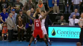 Abrines vs Rockets 16  11  2016 [upl. by Vincent519]