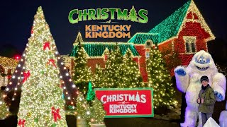 CHRISTMAS AT KENTUCKY KINGDOM  First Ever Event at the Park [upl. by Mellisa]