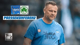 quotDas ist gut für den Teamgeist  Pressekonferenz nach dem Sieg gegen Greuther Fürth [upl. by Pavkovic]