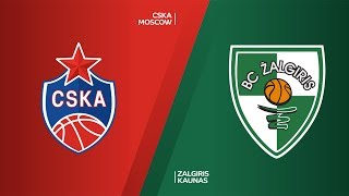 CSKA Moscow  Zalgiris Kaunas Highlights  Turkish Airlines EuroLeague RS Round 8 [upl. by Osbourne785]