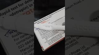 Urine pregnancy test positive  pregnancy test pregnancytest [upl. by Robbi791]