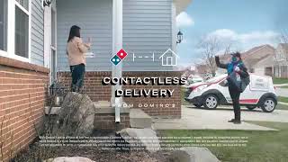 Dominos  contactless delivery [upl. by Victoria678]