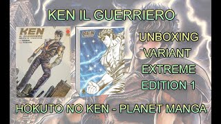 KEN IL GUERRIERO  HOKUTO NO KEN  UNBOX COFANETTO VARIANT EDITION PLANET MANGA [upl. by Calan]