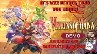 Visions of Mana Mechanics amp Gameplay Breakdown  Demo Analysis [upl. by Hyland]