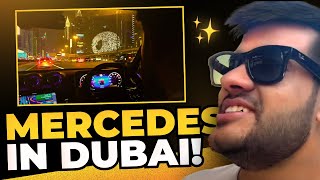 How to Rent A Car in Dubai 📍  My Mercedes Experience 🚗 Vlog 3 [upl. by Ahsiet]