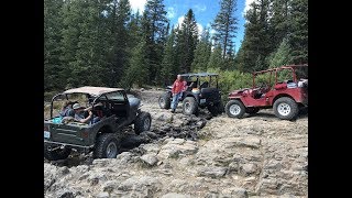 Willys Jeeps on Holy Cross Trail 2019 [upl. by Amadis]