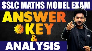 SSLC Model Exam Maths  Exam Analysis Answer Key  Exam Winner SSLC [upl. by Drofdarb]