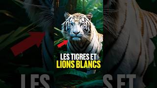 🐯 Pourquoi certains tigres et lions sont blanc  Ils sont albinos … [upl. by Kit480]