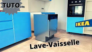 Comment monter une cuisine IKEA EP9 LE LAVEVAISSELLE ENCASTRABLE [upl. by Gris]