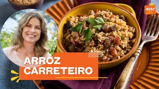 ARROZ CARRETEIRO SIMPLES  Rita Lobo  Cozinha Prática [upl. by Epifano56]