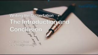 Writing the Dissertation  The Introduction and Conclusion [upl. by Sky]