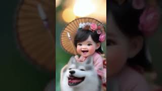 Qute Baby piupiu cutebaby cute baby funny pet viralvideo shortcatsvideos gatta pets [upl. by Nomsed730]