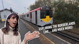 I explored the Welsh Railway line that still uses old Tube trains Borderlands Line [upl. by Eelan137]