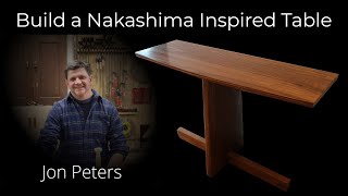 LIVE at 3pm EST I will show you how to build my Nakashima Inspired Entry Table [upl. by Aivila]