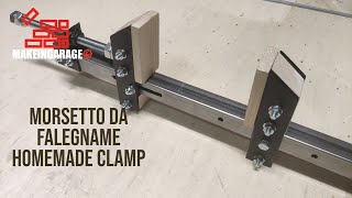 Morsetto da falegname  Homemade clamp Fai da te [upl. by Ivers421]