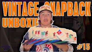 Unboxing15 Sports Specialties Lasers and More Rare Vintage Snapbacks [upl. by Aicinad]