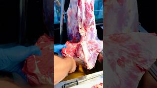 Breaking Down Beef Forequarter by Hand shorts [upl. by Fanchet]