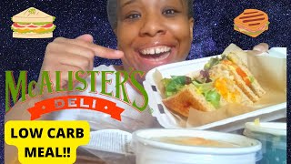 McAlisters Deli Grilled Chicken🍗Club Sandwich REVIEW Chicken Tortilla Soup🍗Potato Salad🥗 [upl. by Esilana]