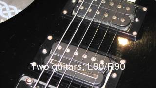 Dimarzio DSonic Position Comparison Metal [upl. by Inar191]