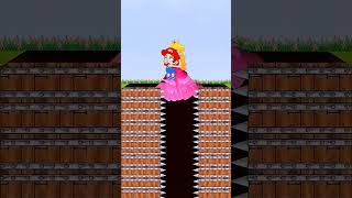 What if Mario became Greedy 🙏 Please Help Peach From Spike Trap 💚 shorts​ tiktok​ Story​ viral​ [upl. by Adon]