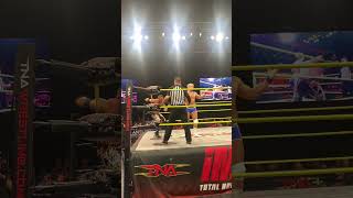 Frankie Kazarian counters Joe Hendry bodyslam tna tnaimpact joehendry sanantonio [upl. by Lynna]