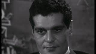 Omar Sharif Interview 1963 مترجم للعربية [upl. by Ardnekal]