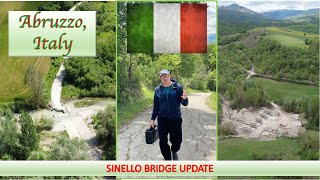 Abruzzo Bridge Rebuild Update  We Bought a House is Abruzzo Italy [upl. by Siuluj]