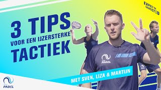 Sven Boele geeft 3 tips voor een ijzersterke padeltactiek  KNLTB Padel [upl. by Kylander]