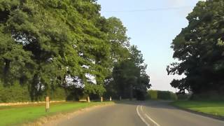 Driving On The A451 amp A443 From Great Witley To Holt Heath Worcestershire England [upl. by Cristen867]