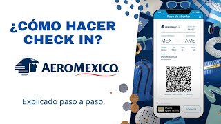 ¿Cómo hacer check in en Aeroméxico  Tutorial paso a paso  Cómo llenar el cuestionario de salud [upl. by Linis]