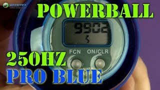 Демонстрация Powerball 250Hz Pro Blue [upl. by Fiester]