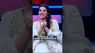 Hareem Farooq Ko Shadi Ka Proposal 💕  shorts tabishhashmi hareemfarooq [upl. by Bevan]