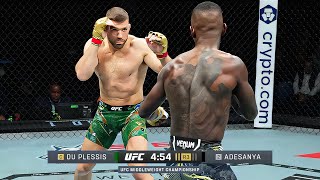 Israel Adesanya vs Dricus Du Plessis  FULL FIGHT RECAP [upl. by Auqenahs]