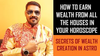 How To Get Wealth From All The 12 Houses In Your Horoscope [upl. by Zehcnas892]