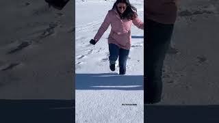 IPS TANUSHREE ENJOYING IN SNOW love motivation ytshorts viral shorts trending [upl. by Dann]