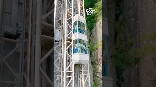 This outdoor elevator is the tallest in the world shorts [upl. by Skoorb]