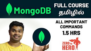 MongoDB Tutorial for beginners in Tamil 2024  Full Course for Beginners  Balachandrain [upl. by Schilit114]