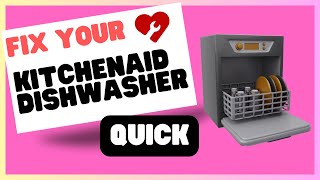 KitchenAid Dishwasher Wont Start Troubleshooting Guide [upl. by Canfield]