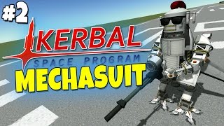 Kerbal Weapons Program 2  Mobile Suit Goddamn  Mecha [upl. by Sirret]