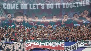 Mohun Bagan vs Mumbai City postmatch atmosphere in Salt Lake Stadium 🔥 [upl. by Monreal]