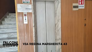 1970s Falconi mod Gigascensori midrise traction elevatorVia RMargherita 43 Taranto Italy [upl. by Ordnaxela]