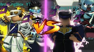 Jotaro vs Josuke  Roblox Jojo Crusaders Heaven [upl. by Nnyloj]