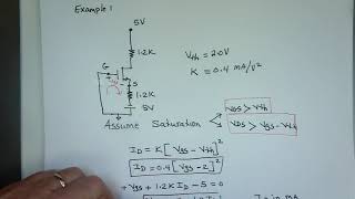 How to solve a MOSFET circuit [upl. by Seira]