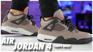 Air Jordan 4 Taupe Haze [upl. by Nauqed25]